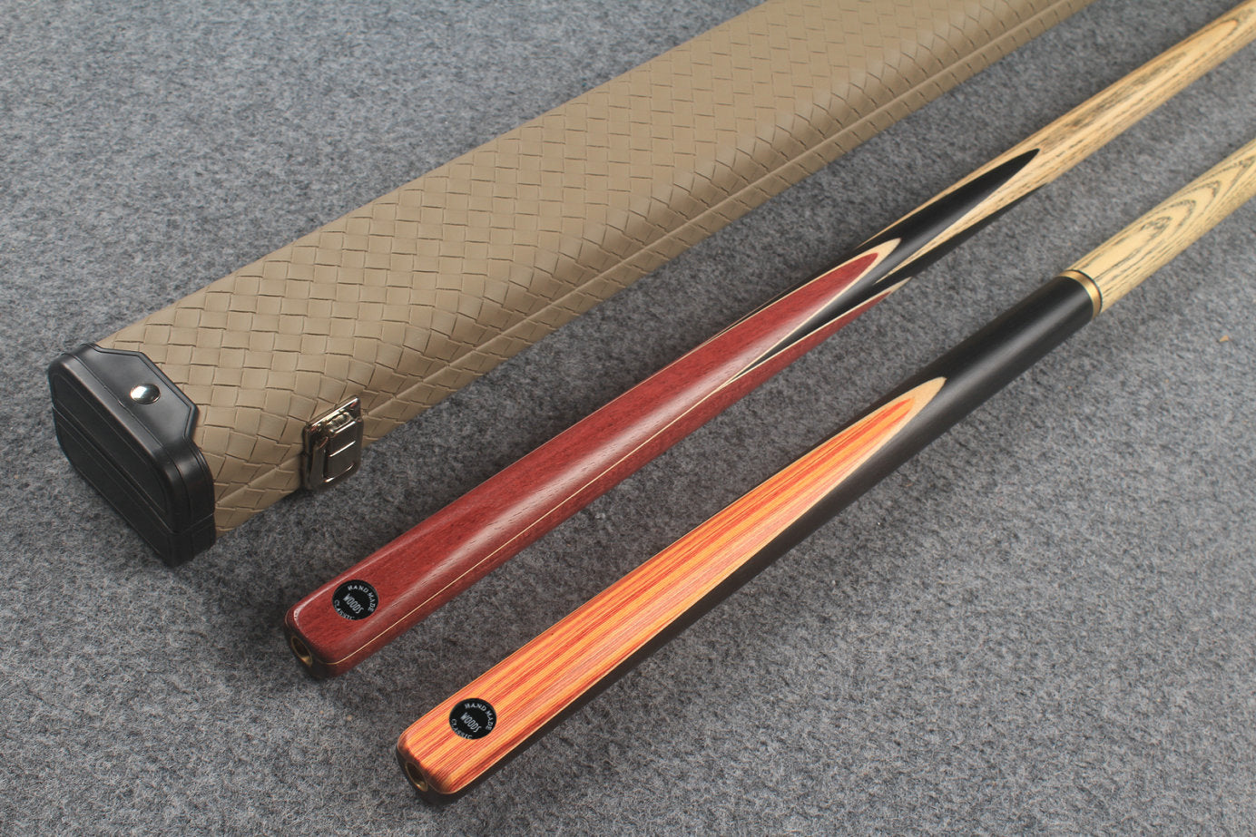 1 piece ASH english pool cue + break cue + case # 7548