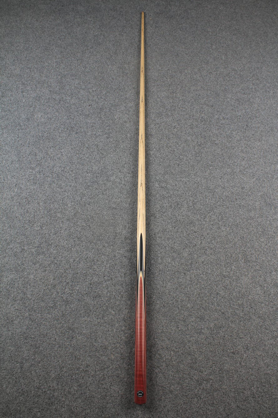 1 piece ASH english pool cue + break cue + case # 7550 WOODS CUES