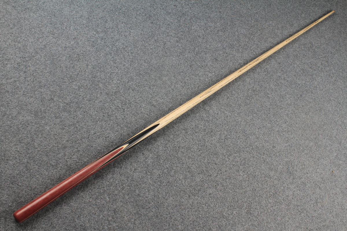 1 piece ASH english pool cue + break cue + case # 7550 WOODS CUES