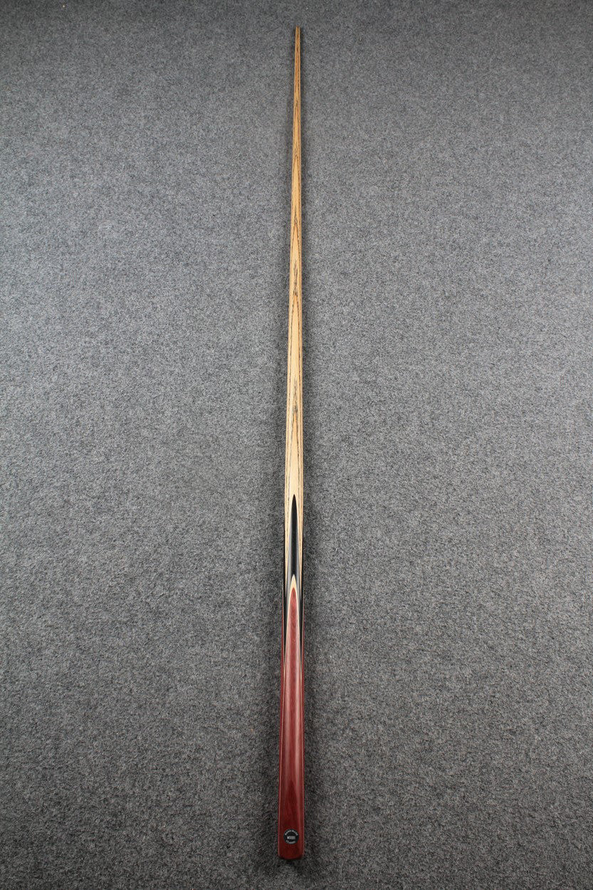 1 piece ASH english pool cue + break cue + case # 7555 WOODS CUES