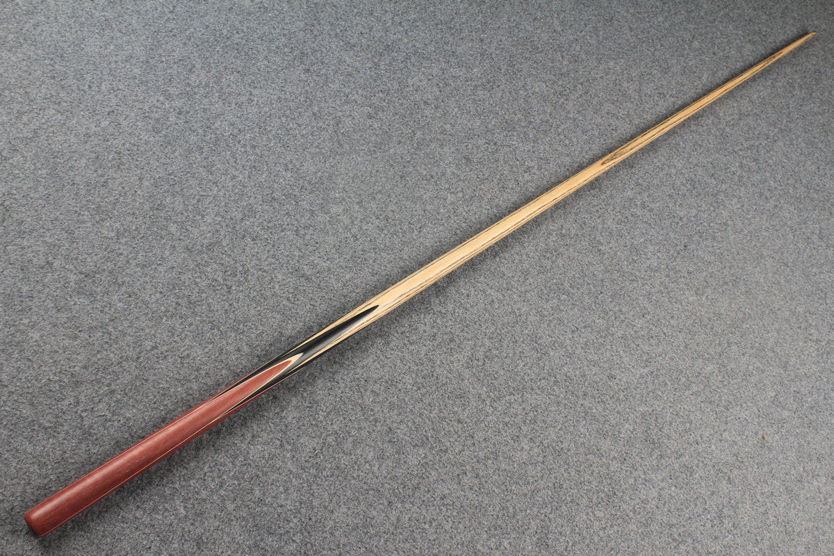 1 piece ASH english pool cue + break cue + case # 7555 WOODS CUES