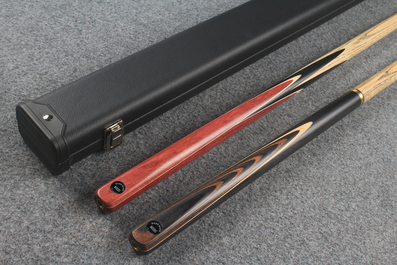 1 piece ASH english pool cue + break cue + case # 7557