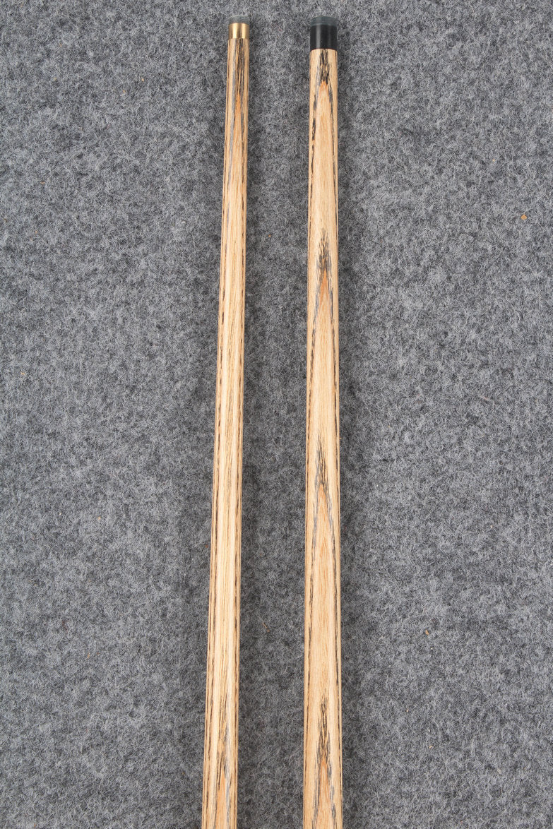 1 piece ASH english pool cue + break cue + case # 7560 WOODS CUES