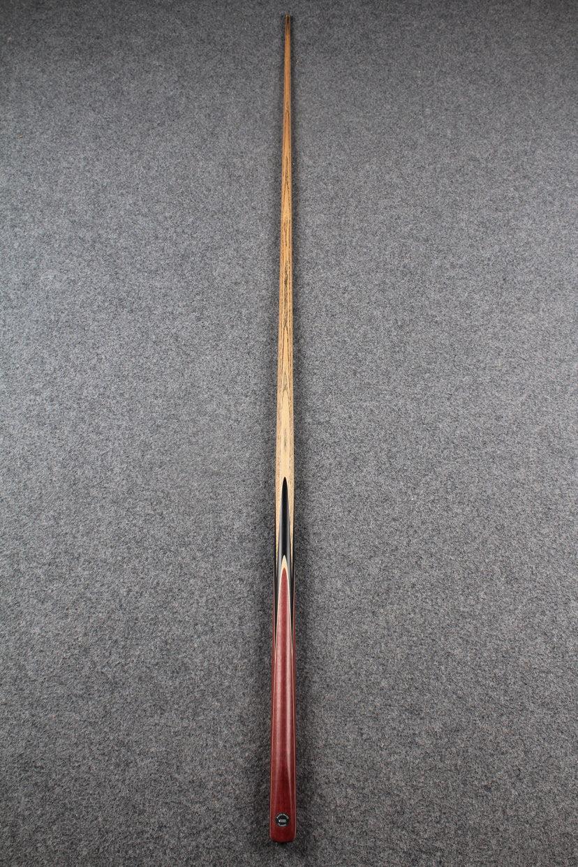 1 piece ASH english pool cue + break cue + case # 7560 WOODS CUES