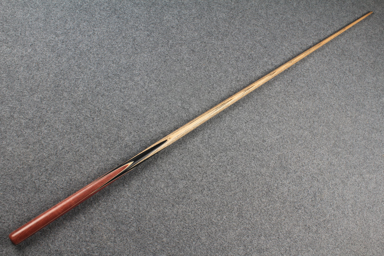 1 piece ASH english pool cue + break cue + case # 7560 WOODS CUES