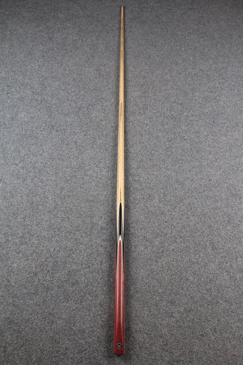 1 piece ASH english pool cue + break cue + case # 7561 WOODS CUES