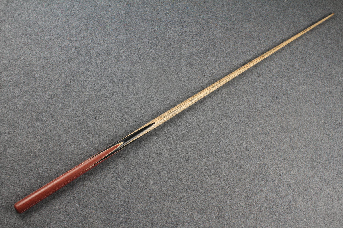 1 piece ASH english pool cue + break cue + case # 7561 WOODS CUES