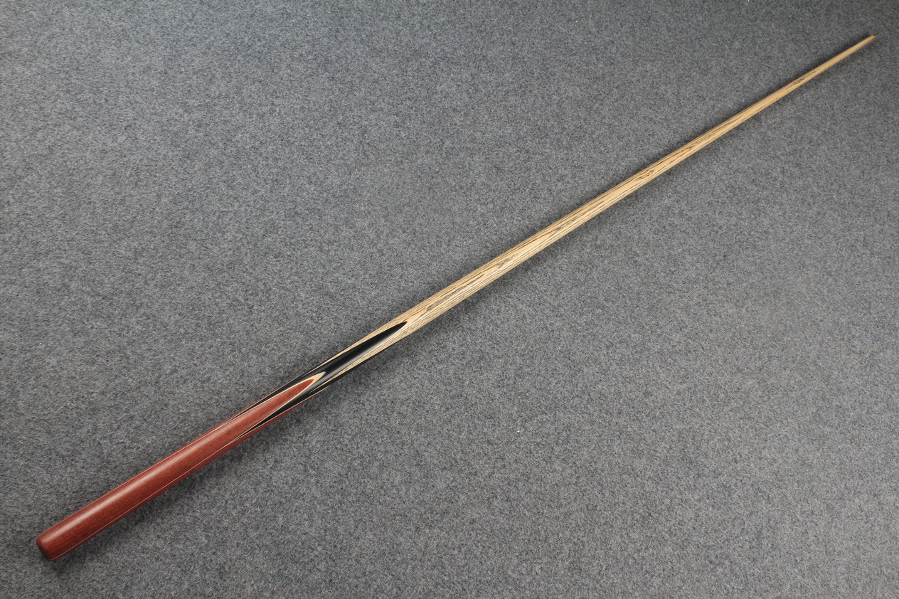 1 piece ASH english pool cue + break cue + case # 7561 WOODS CUES