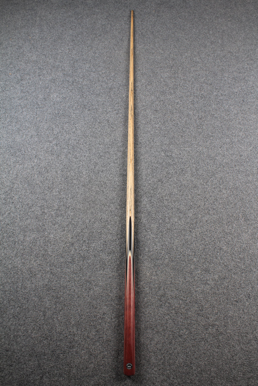 1 piece ASH english pool cue + break cue + case # 7562 WOODS CUES