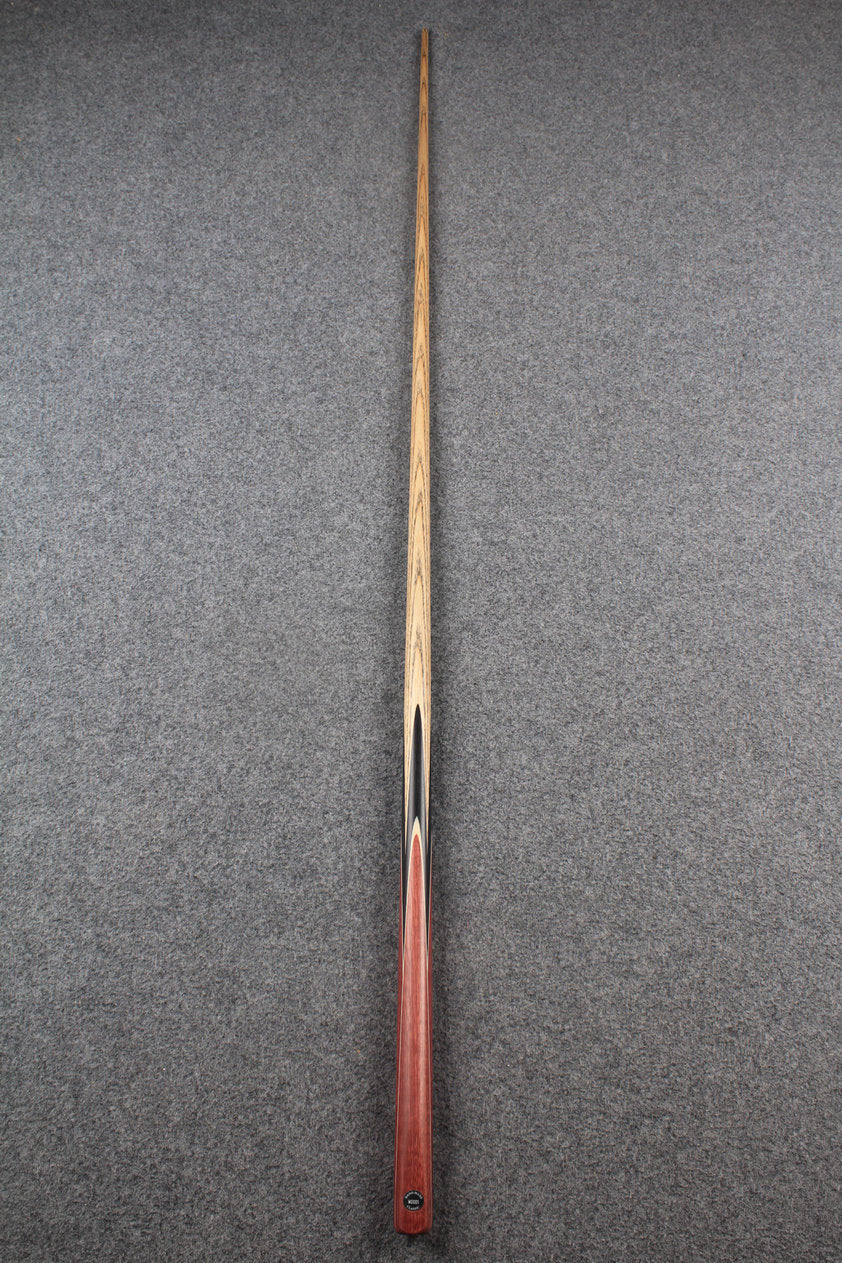 1 piece ASH english pool cue + break cue + case # 7564 WOODS CUES