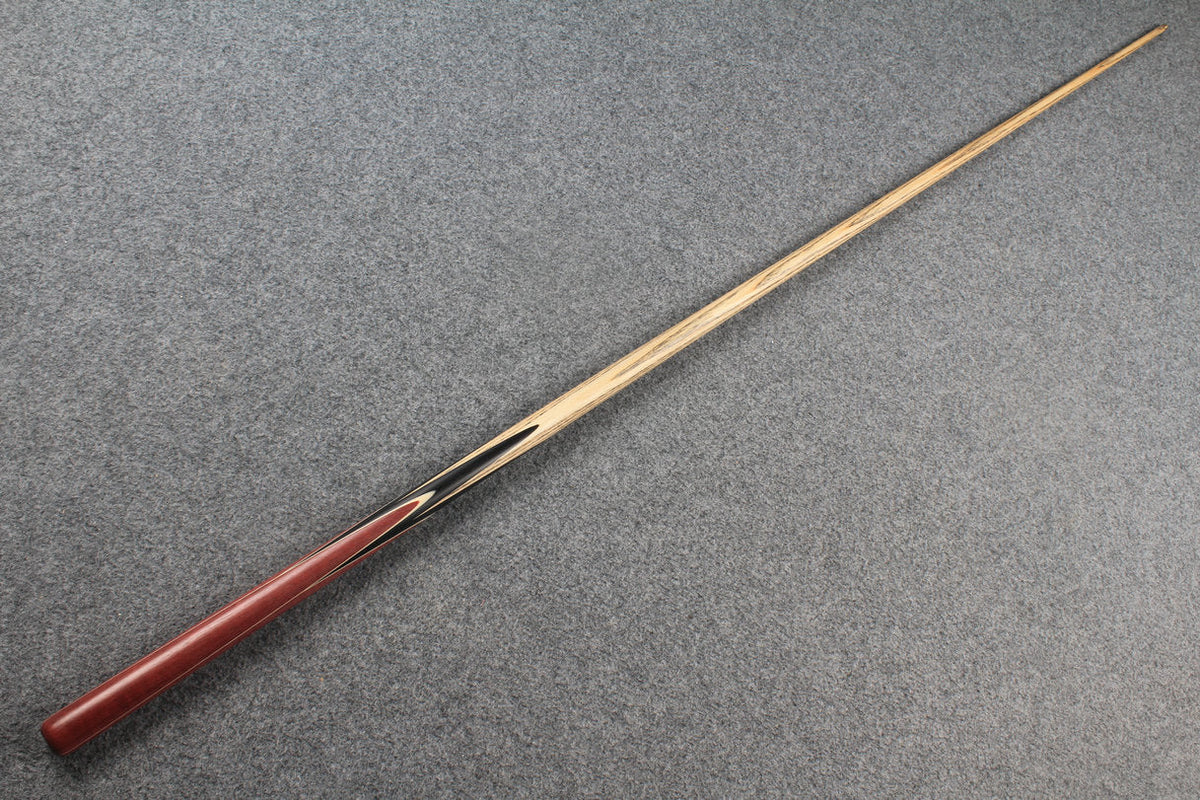 1 piece ASH english pool cue + break cue + case # 7564 WOODS CUES