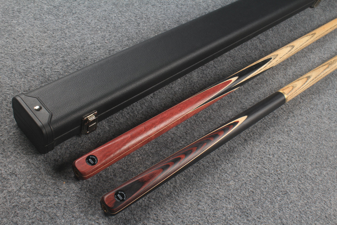 1 piece ASH english pool cue + break cue + case # 7565