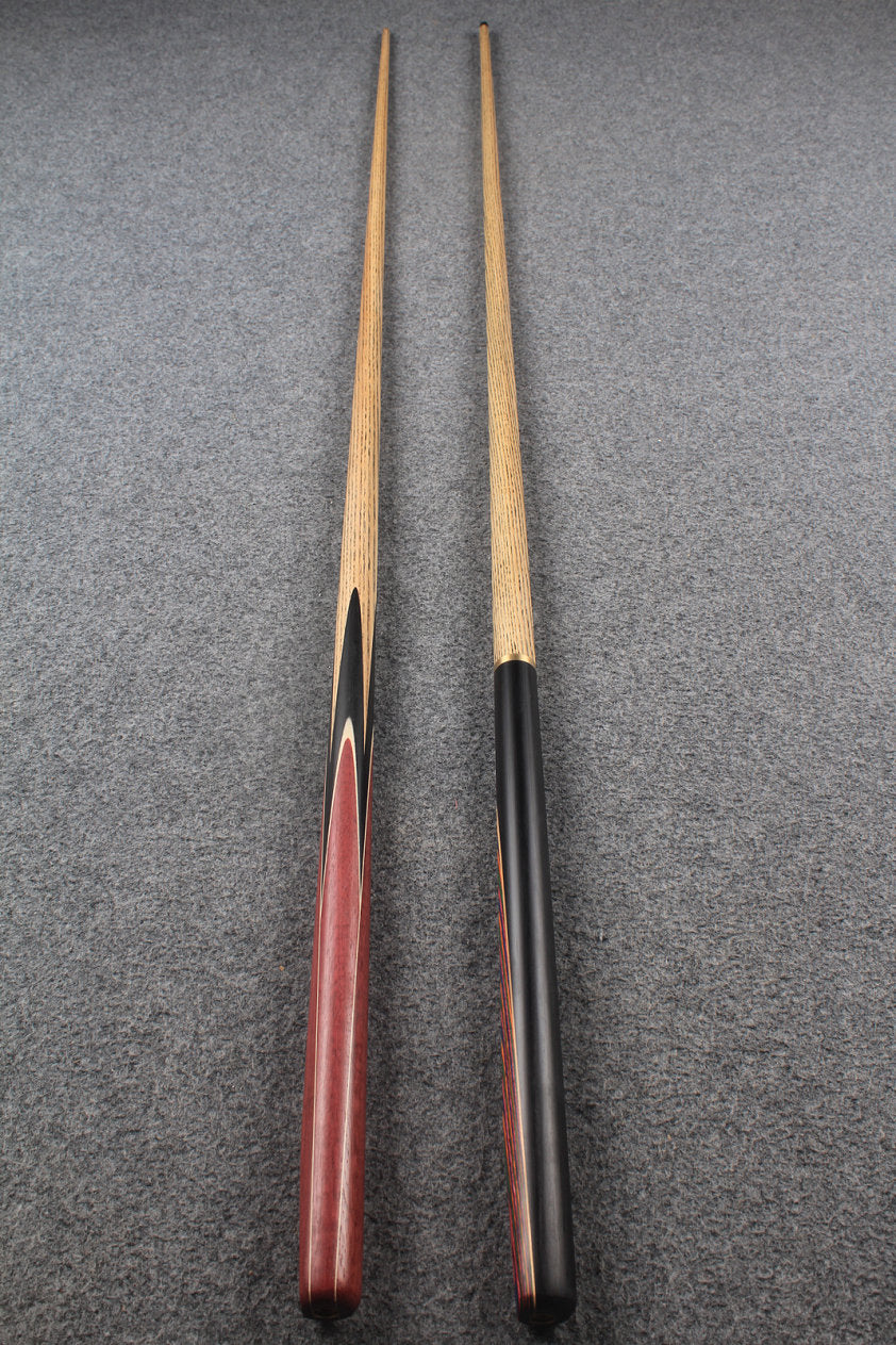 1 piece ASH english pool cue + break cue + case # 7566