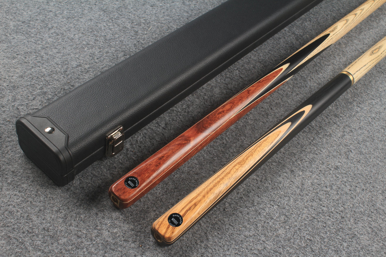 1 piece ASH english pool cue + break cue + case # 7567