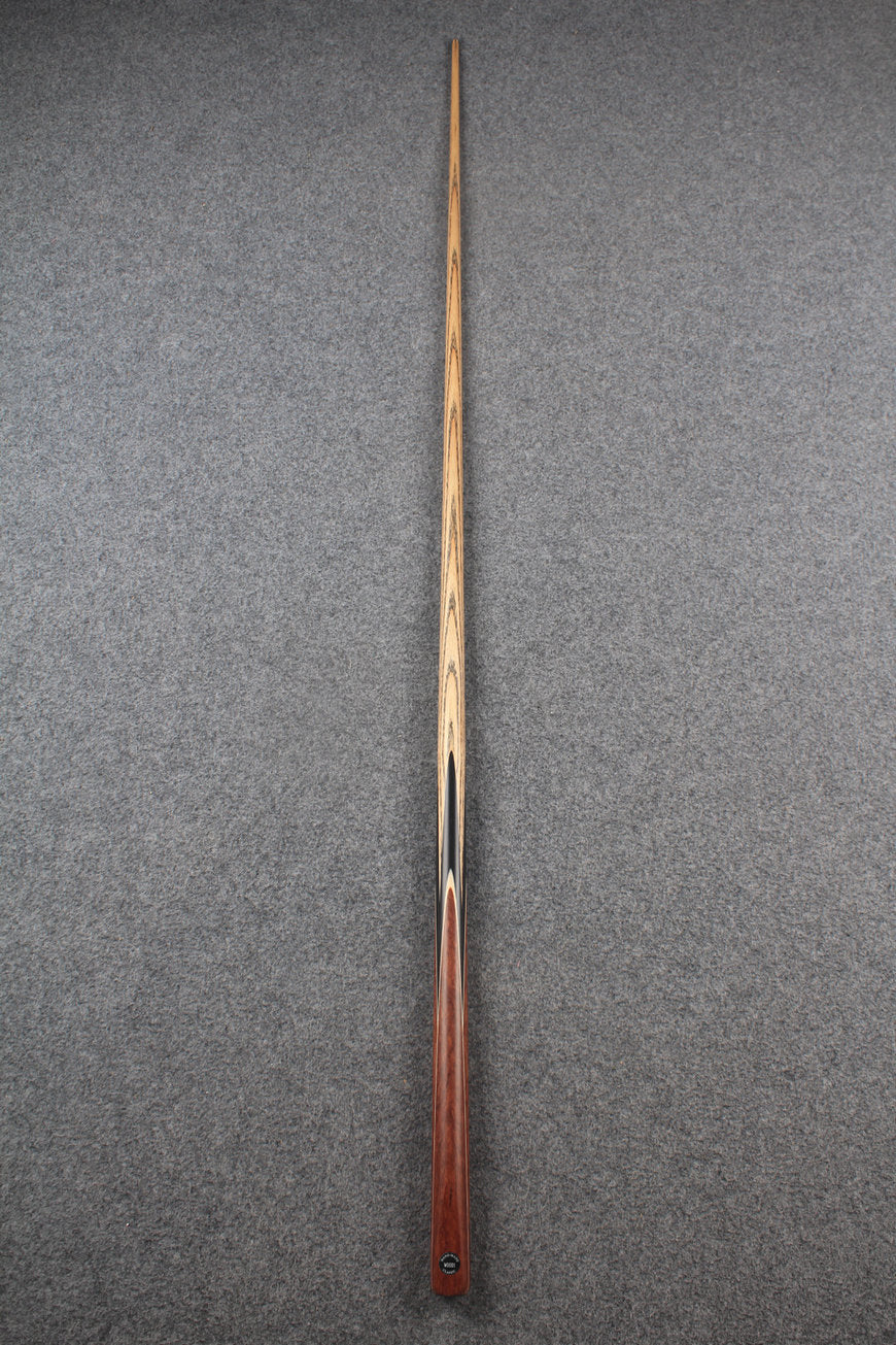 1 piece ASH english pool cue + break cue + case # 7568 WOODS CUES