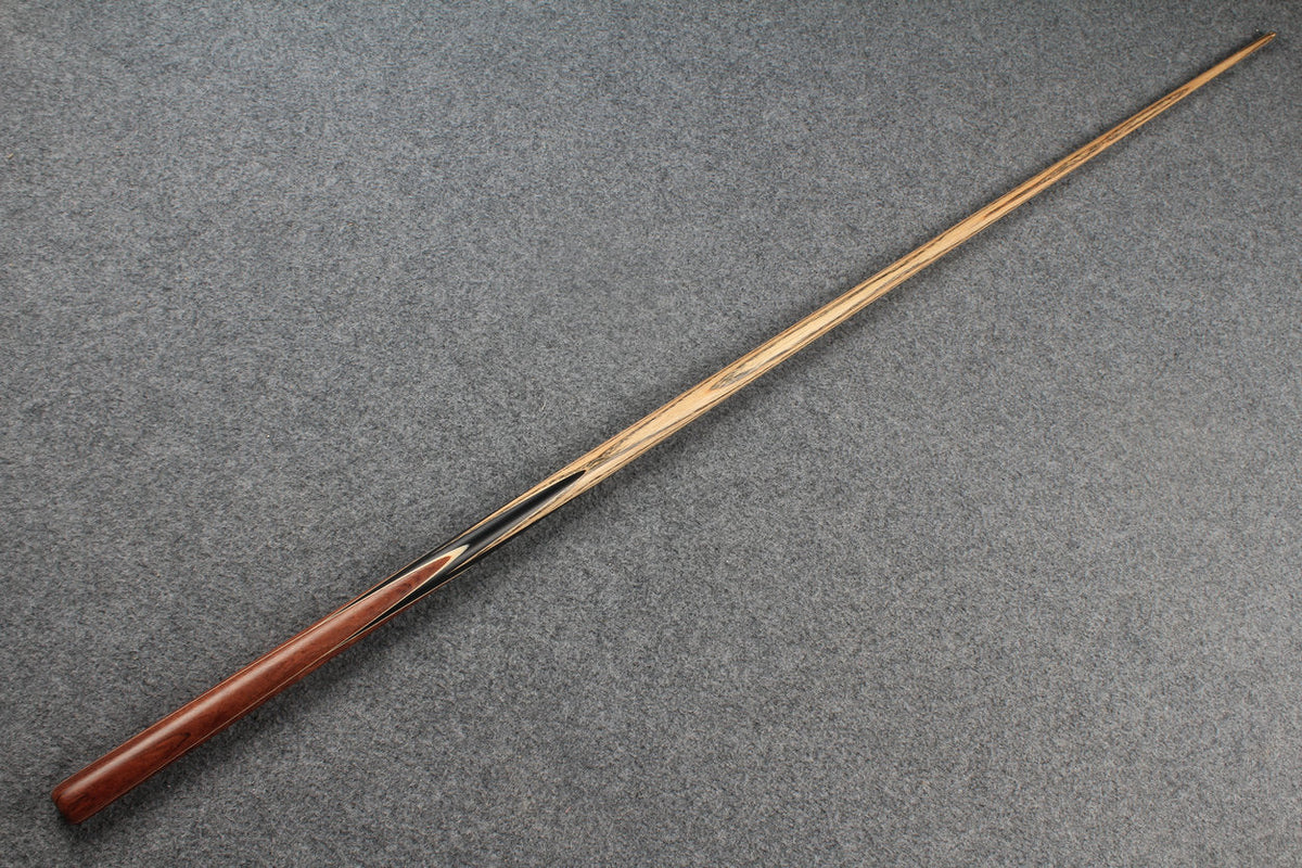 1 piece ASH english pool cue + break cue + case # 7568 WOODS CUES