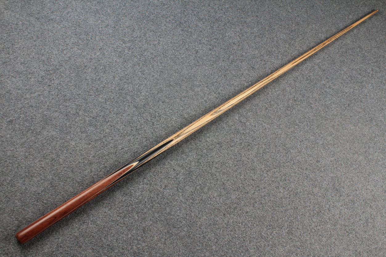 1 piece ASH english pool cue + break cue + case # 7568 WOODS CUES