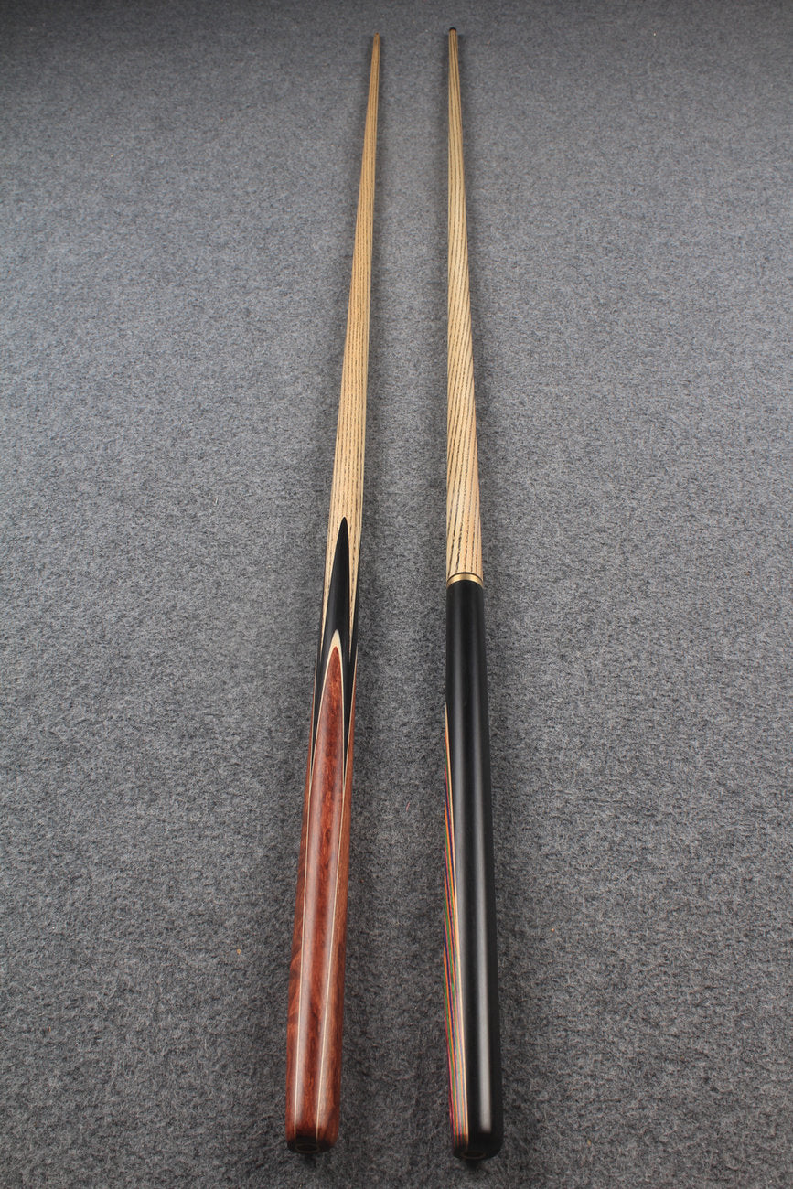 1 piece ASH english pool cue + break cue + case # 7569