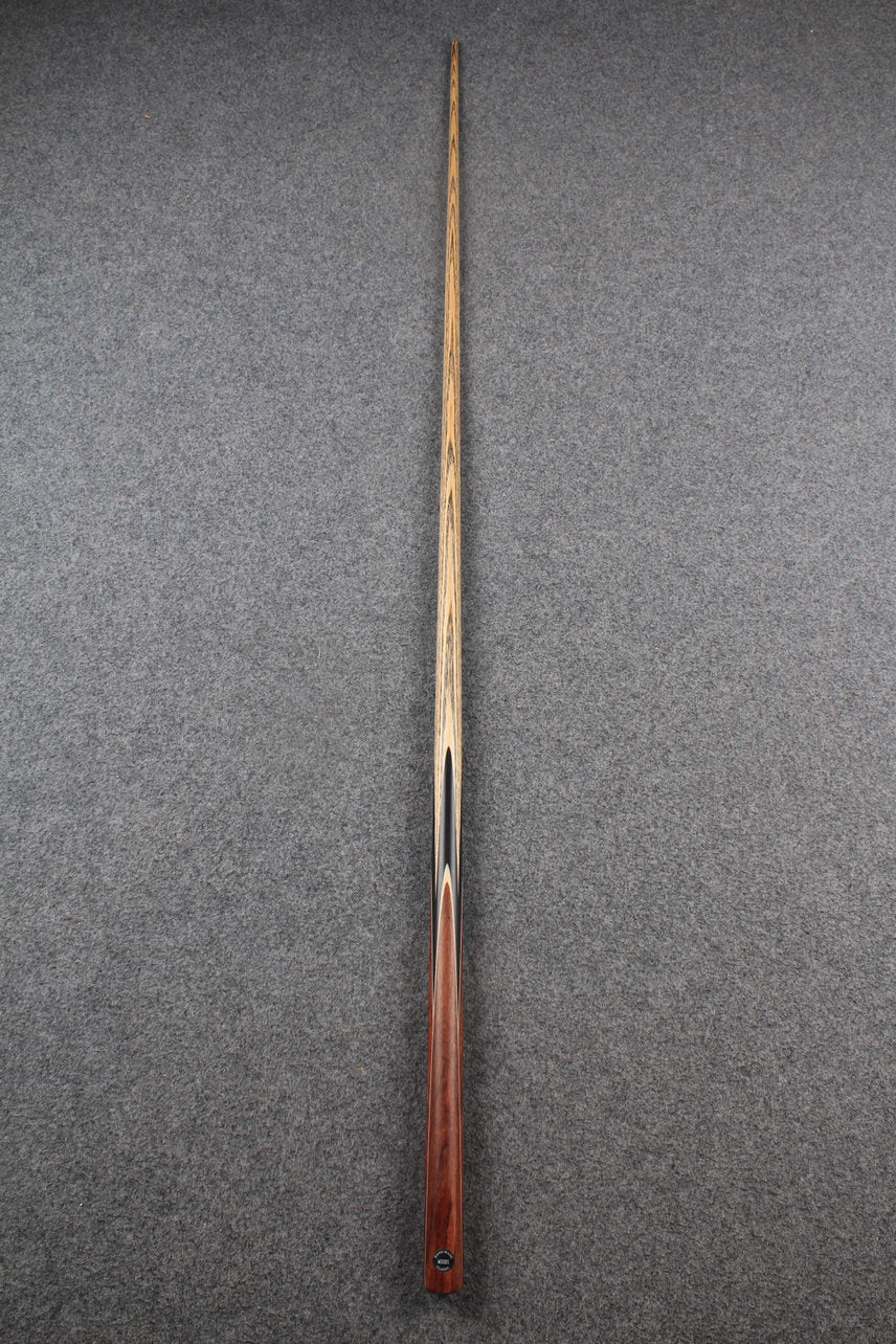 1 piece ASH english pool cue + break cue + case # 7570 WOODS CUES