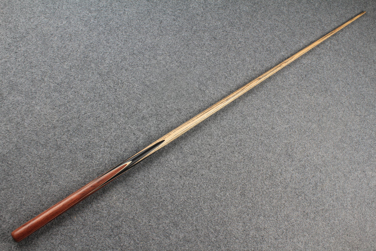 1 piece ASH english pool cue + break cue + case # 7570 WOODS CUES