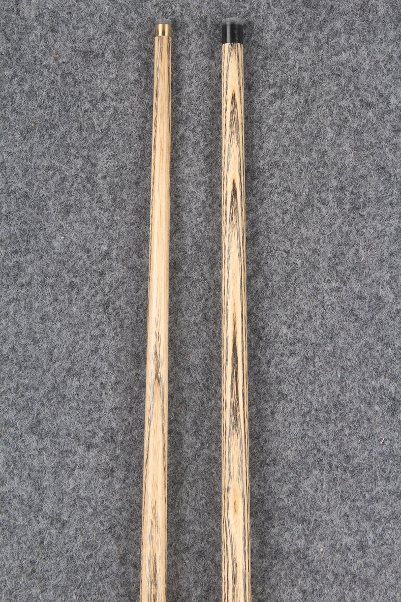 1 piece ASH english pool cue + break cue + case # 7571 WOODS CUES