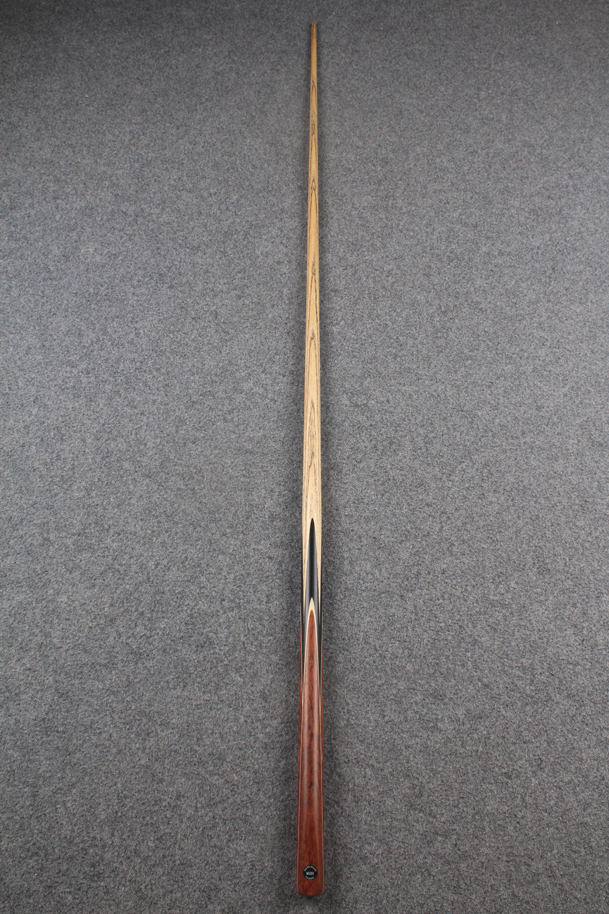 1 piece ASH english pool cue + break cue + case # 7571 WOODS CUES