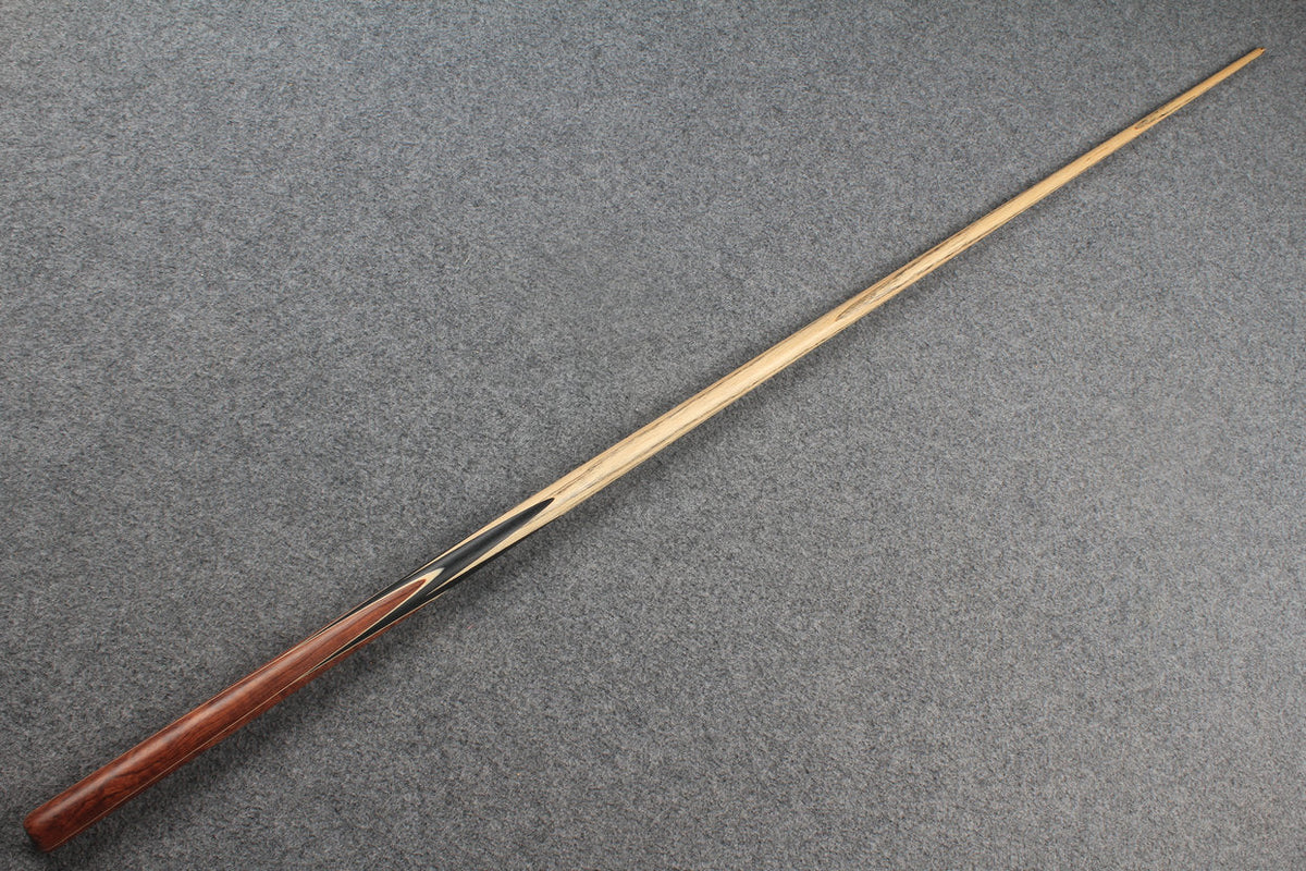 1 piece ASH english pool cue + break cue + case # 7571 WOODS CUES