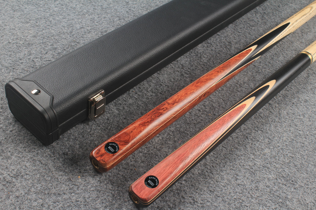1 piece ASH english pool cue + break cue + case # 7572