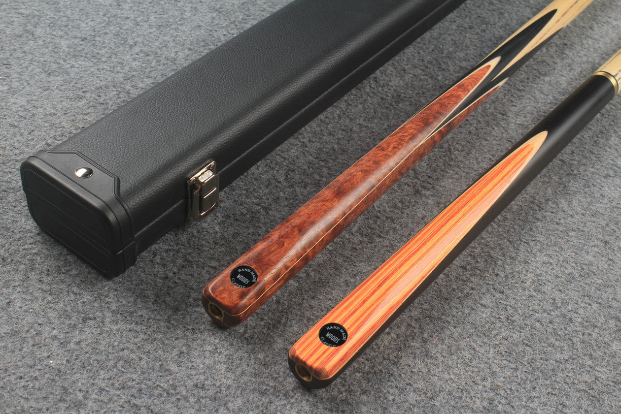 1 piece ASH english pool cue + break cue + case # 7573