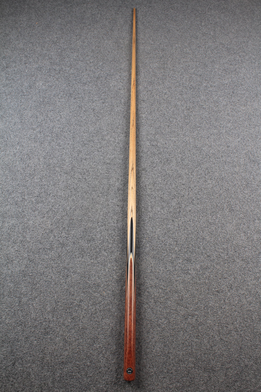 1 piece ASH english pool cue + break cue + case # 7575 WOODS CUES