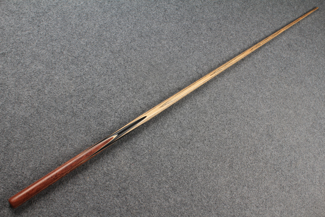 1 piece ASH english pool cue + break cue + case # 7575 WOODS CUES