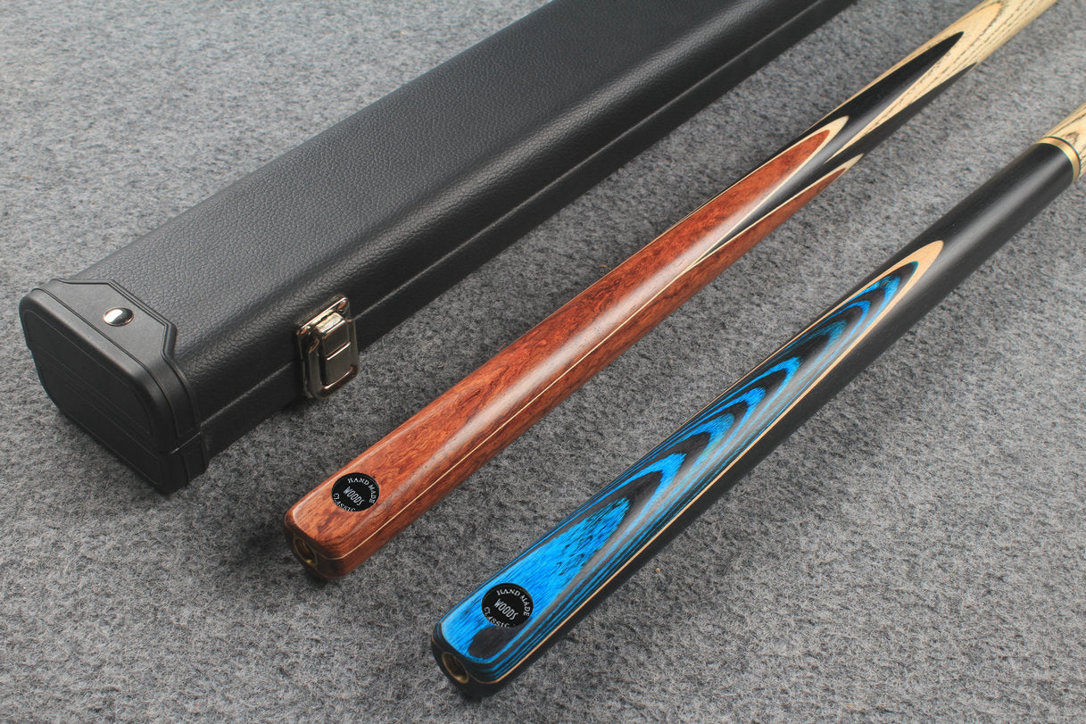 1 piece ASH english pool cue + break cue + case # 7576