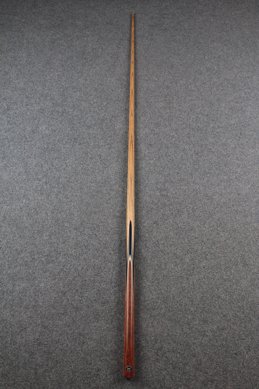 1 piece ASH english pool cue + break cue + case # 7578 WOODS CUES