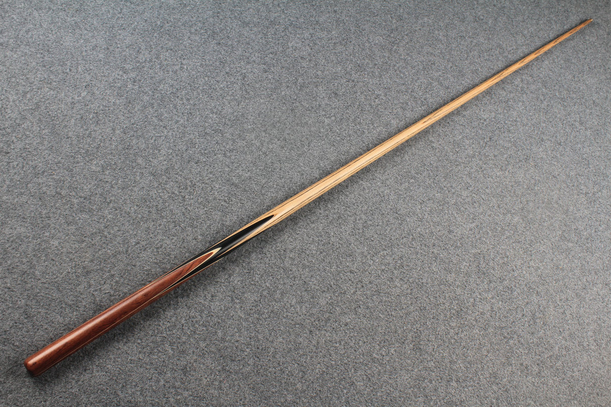 1 piece ASH english pool cue + break cue + case # 7578 WOODS CUES