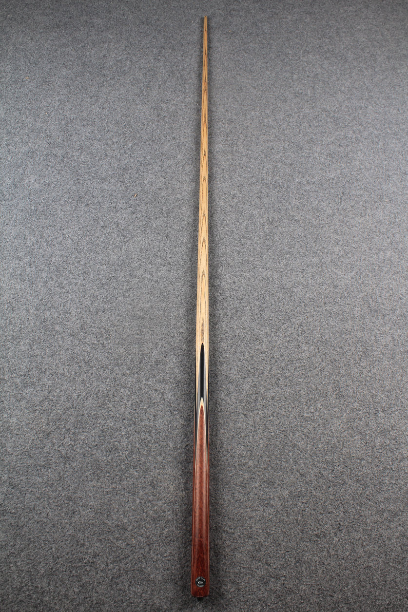 1 piece ASH english pool cue + break cue + case # 7581 WOODS CUES