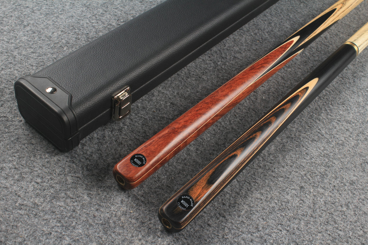 1 piece ASH english pool cue + break cue + case # 7585