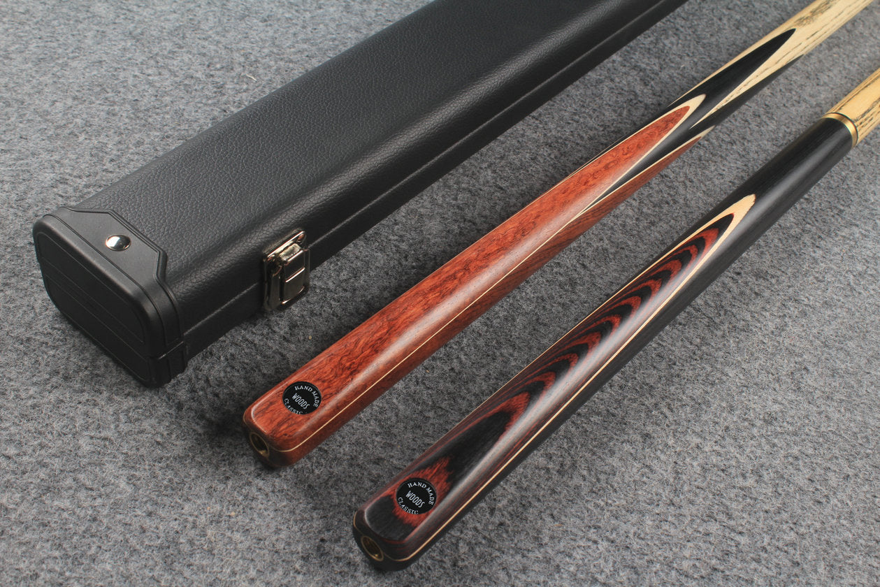 1 piece ASH english pool cue + break cue + case # 7586