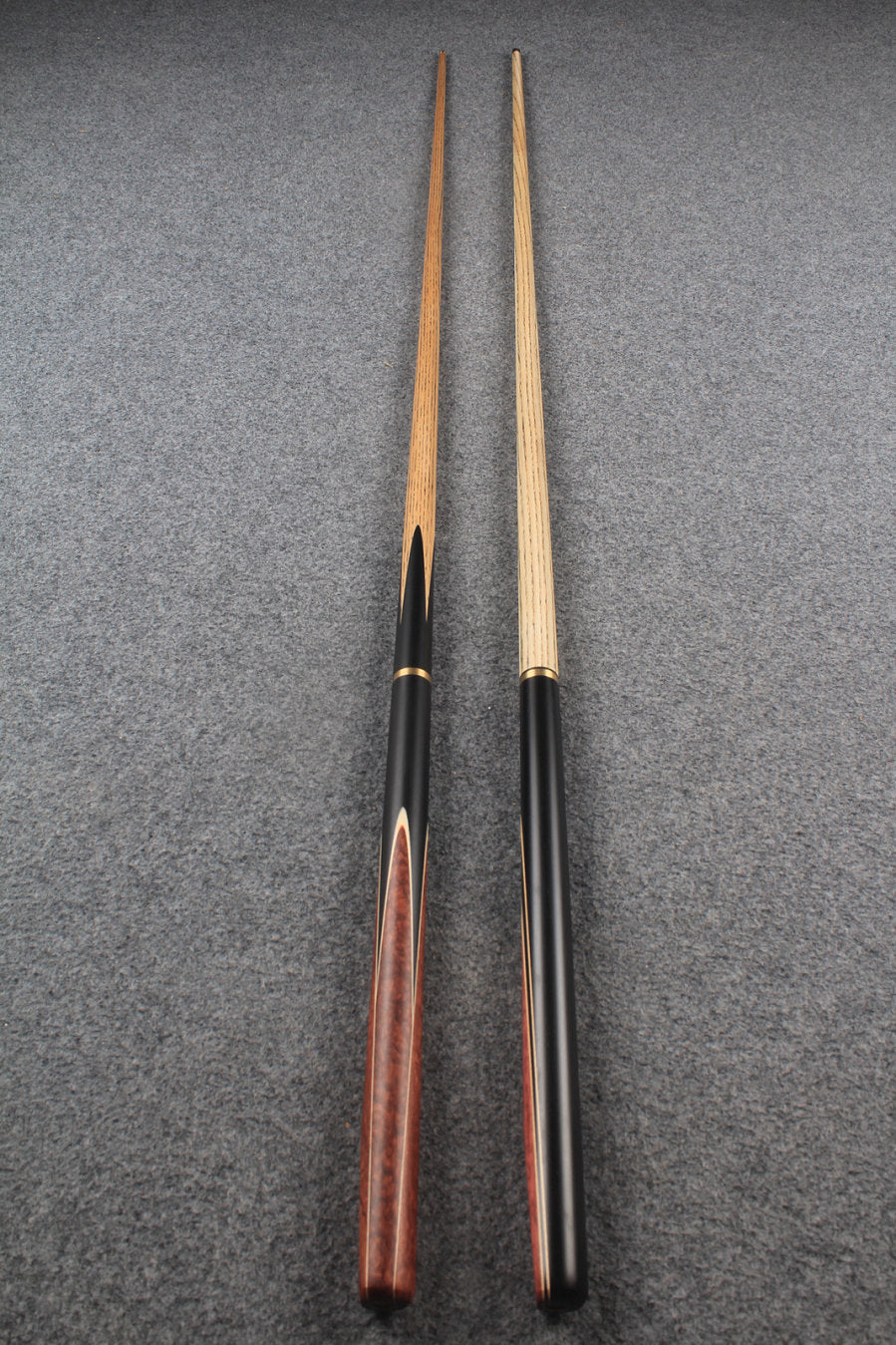 3/4 ASH english pool cue + break cue + case # 7587