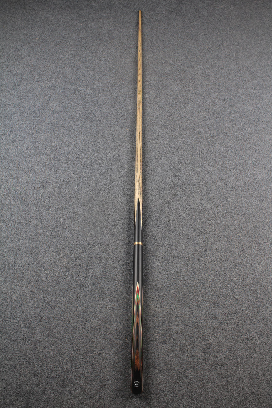 3/4 ASH english pool cue + break cue + case # 7588 WOODS CUES