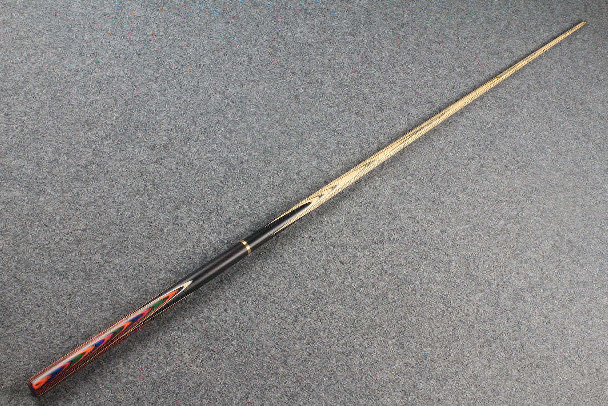3/4 ASH english pool cue + break cue + case # 7592