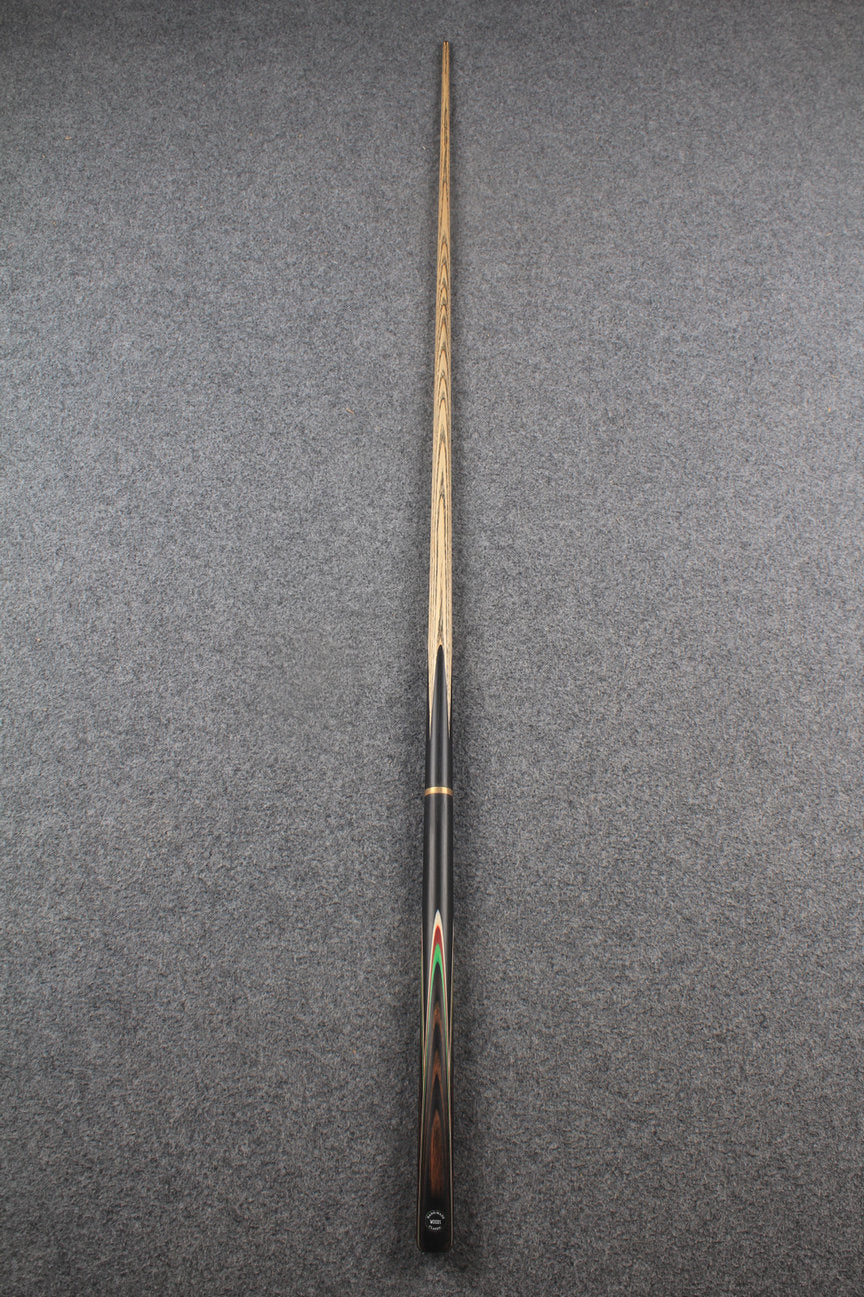3/4 ASH english pool cue + break cue + case # 7593 WOODS CUES