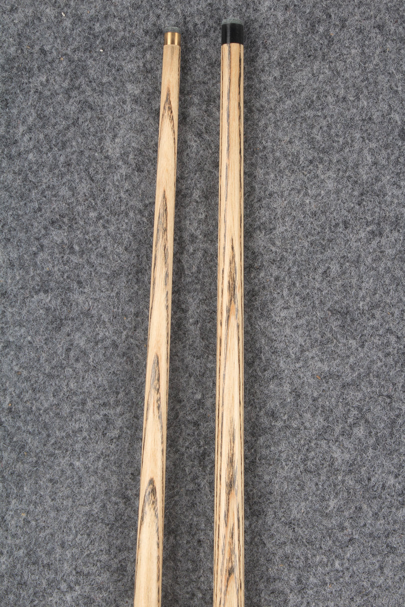 3/4 ASH english pool cue + break cue + case # 7597