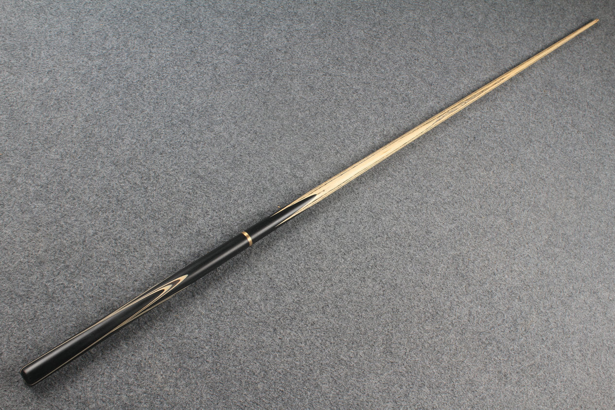3/4 ASH english pool cue + break cue + case # 7598 WOODS CUES