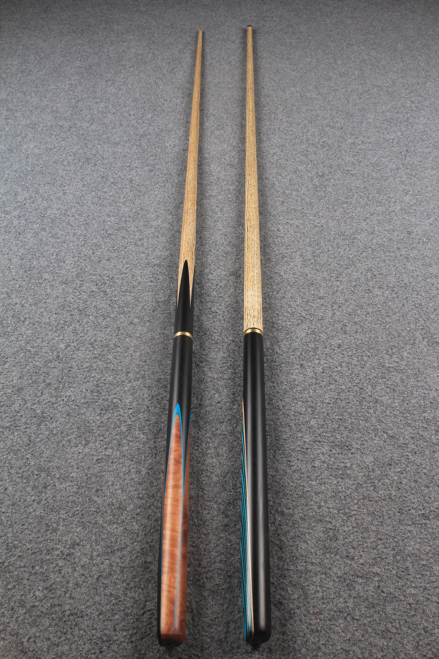 3/4 ASH english pool cue + break cue + case # 7600