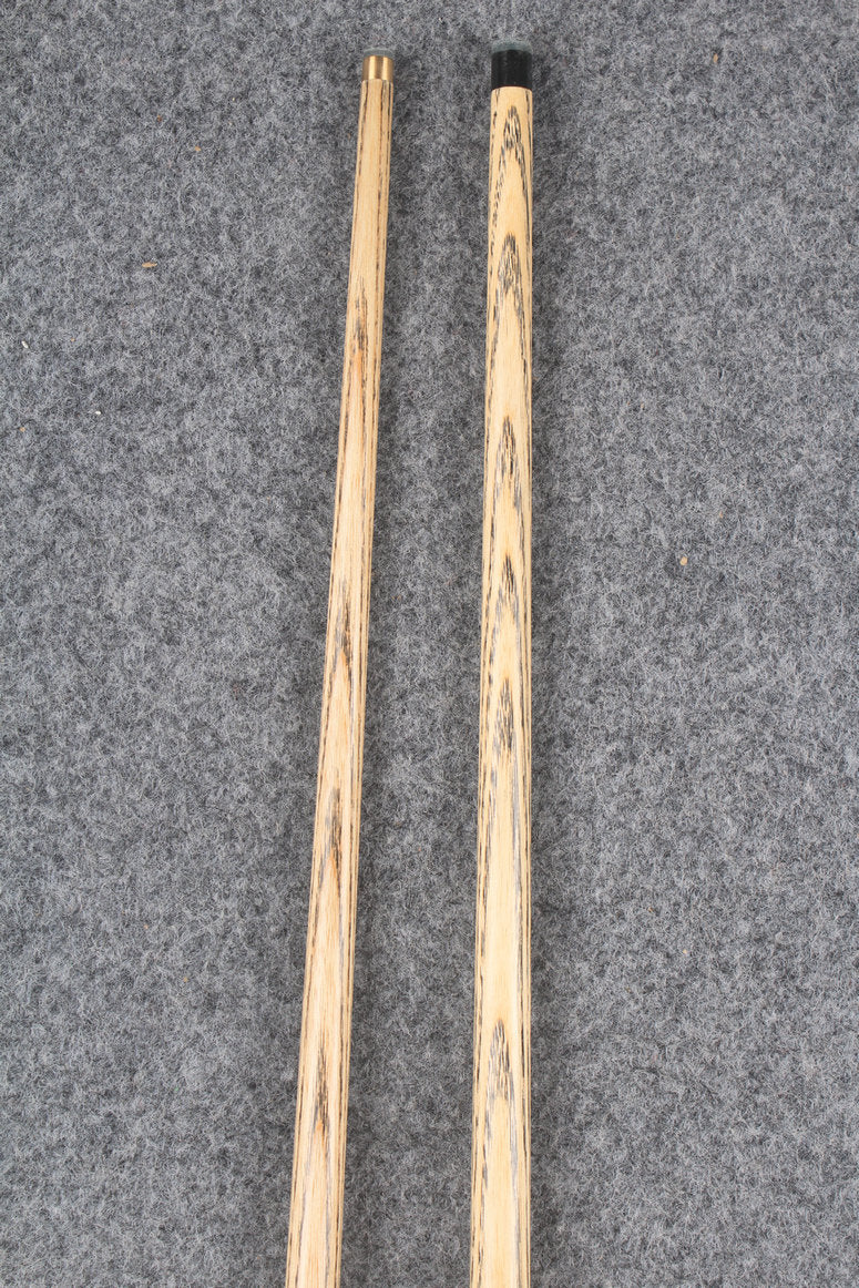 3/4 ASH english pool cue + break cue + case # 7600
