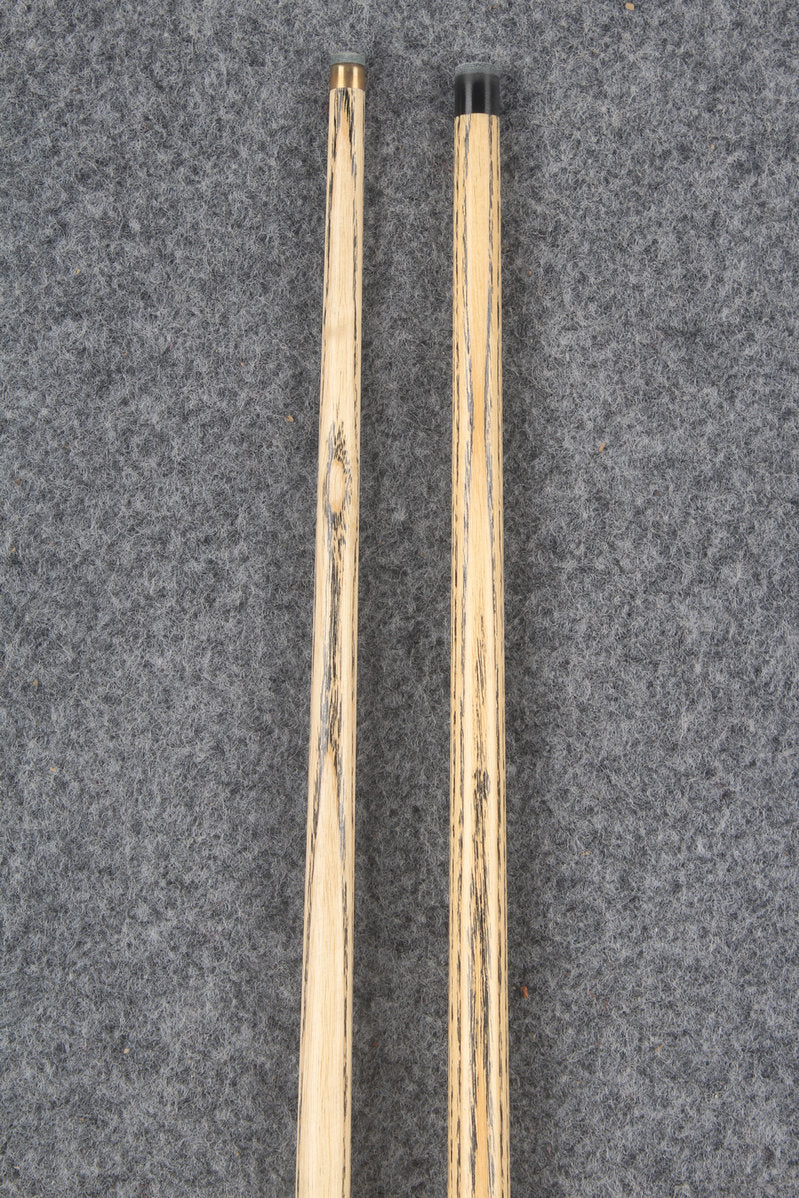 3/4 ASH english pool cue + break cue + case # 7602