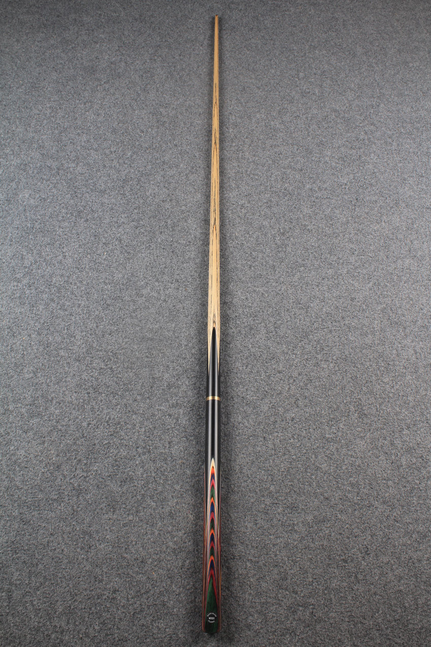 3/4 ASH english pool cue + break cue + case # 7605 WOODS CUES