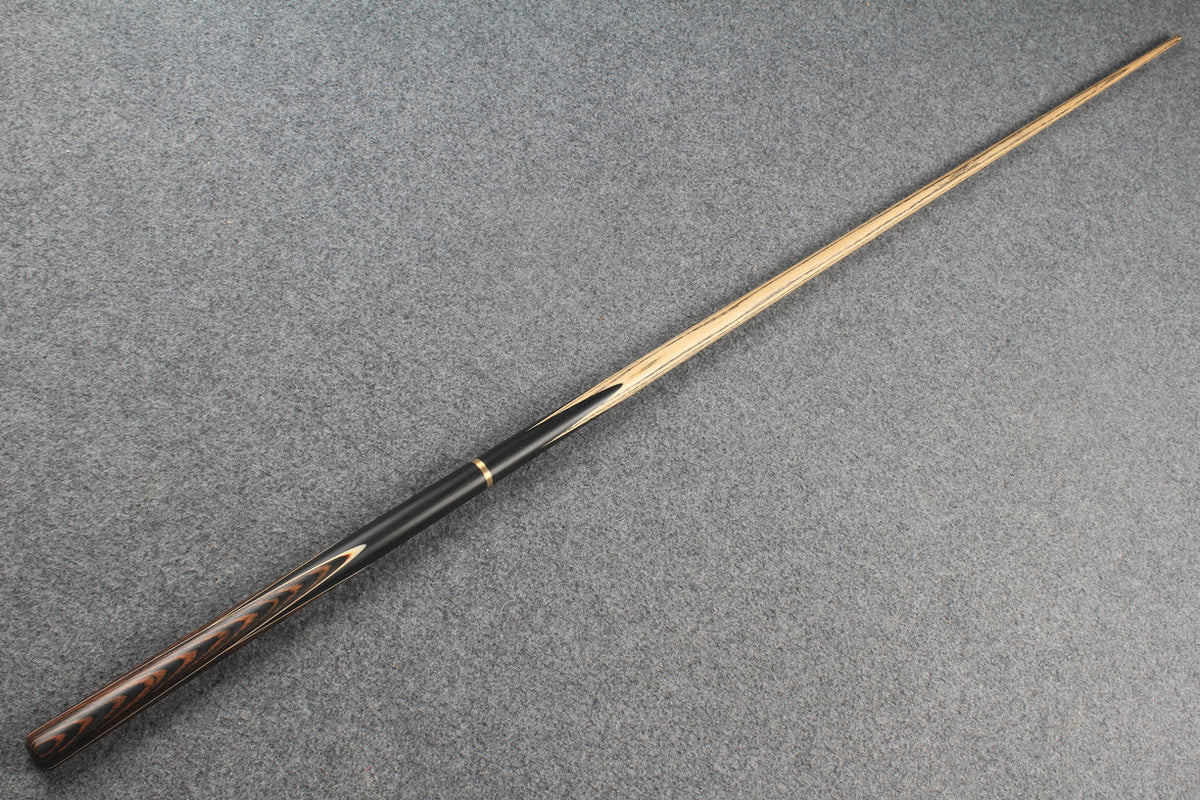 3/4 ASH english pool cue + break cue + case # 7608 WOODS CUES