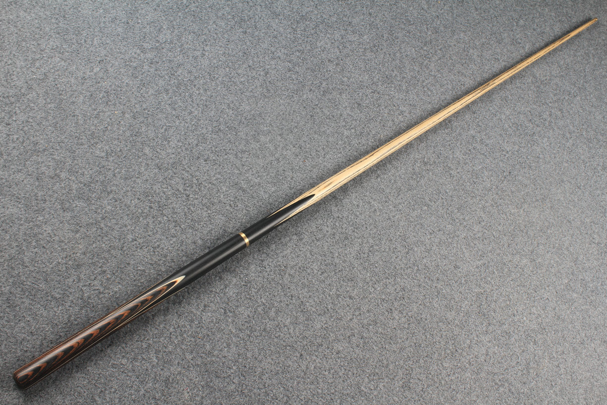 3/4 ASH english pool cue + break cue + case # 7608 WOODS CUES