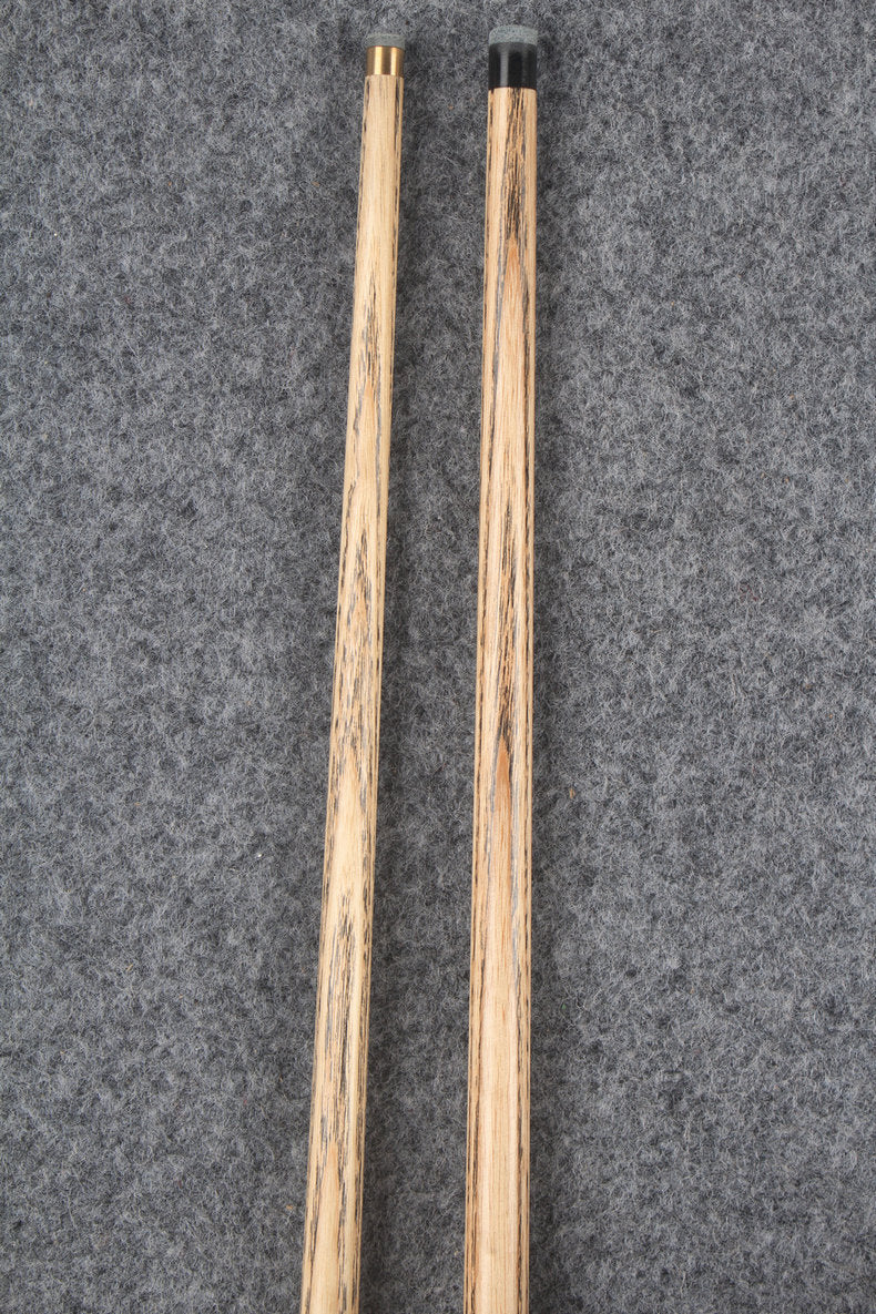 3/4 ASH english pool cue + break cue + case # 7609